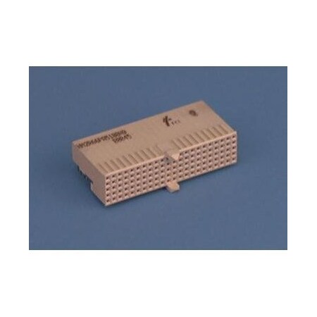 Fci Board Connector, 132 Contact(S), 6 Row(S), Female, Right Angle, 0.079 Inch Pitch, Press Fit HM2R66PA5108N9LF